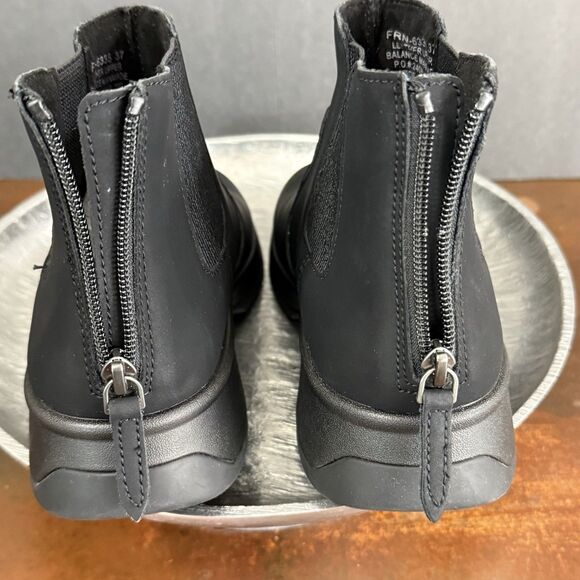 Alegria Womens slip resistant Frankie Asphalt black Boot size 37 classic style - Picture 11 of 16